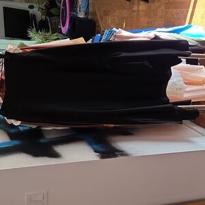 MM6 Maison Martin Margiela Asymmetrical Black Skirt